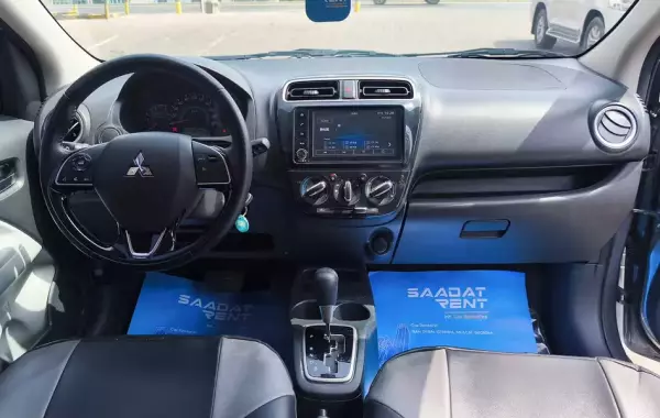 Mitsubishi Attrage for rent in Oman