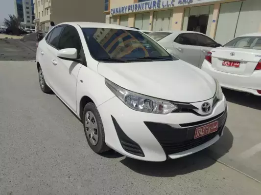 Toyota Yaris for rent in Oman