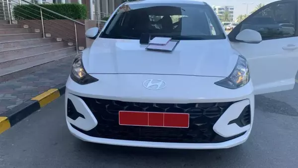 Hyundai i10 for rent in Oman