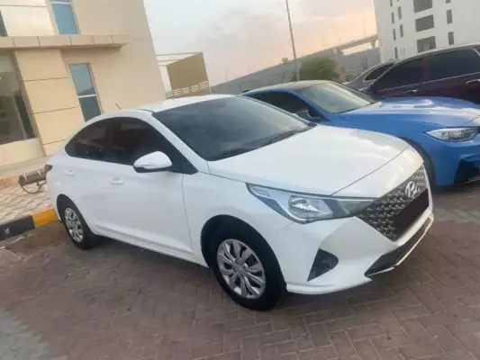 Hyundai Accent for rent in Oman