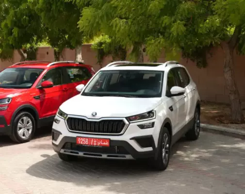 Skoda Kushaq for rent in Oman