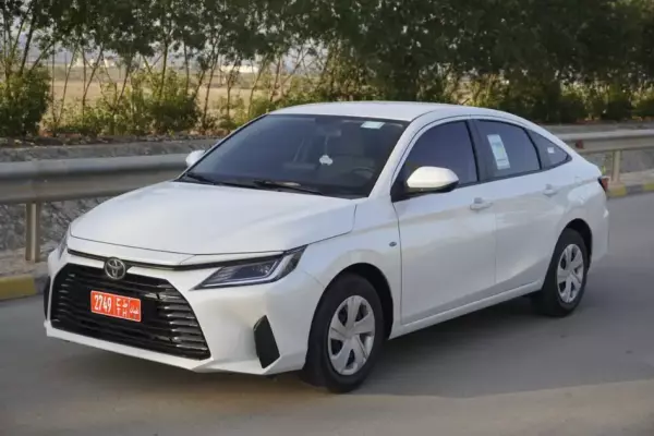 Toyota Yaris for rent in Oman