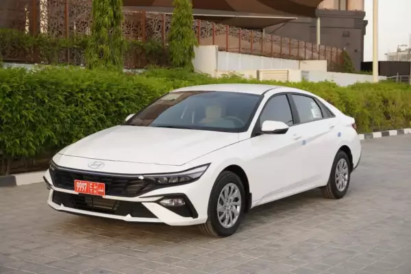 Hyundai Elantra for rent in Oman