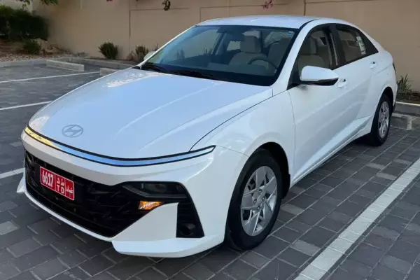 Hyundai Accent for rent in Oman