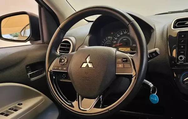 Mitsubishi Attrage for rent in Oman