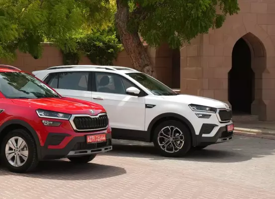 Skoda Kushaq for rent in Oman