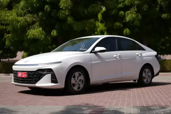 Hyundai Accent for rent in Oman