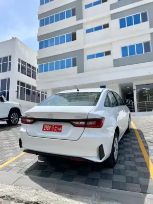 Toyota Yaris for rent in Oman