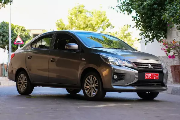 Mitsubishi Attrage for rent in Oman