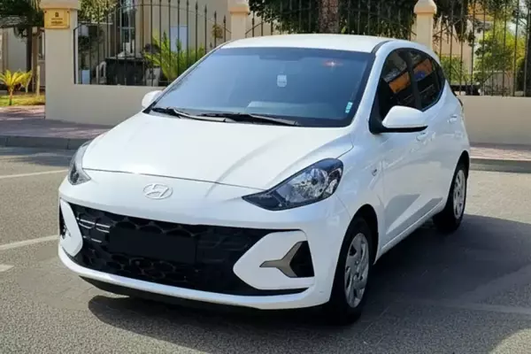 Hyundai i10 for rent in Oman